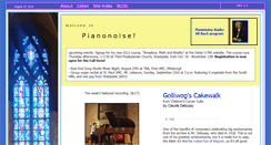 Desktop Screenshot of pianonoise.com